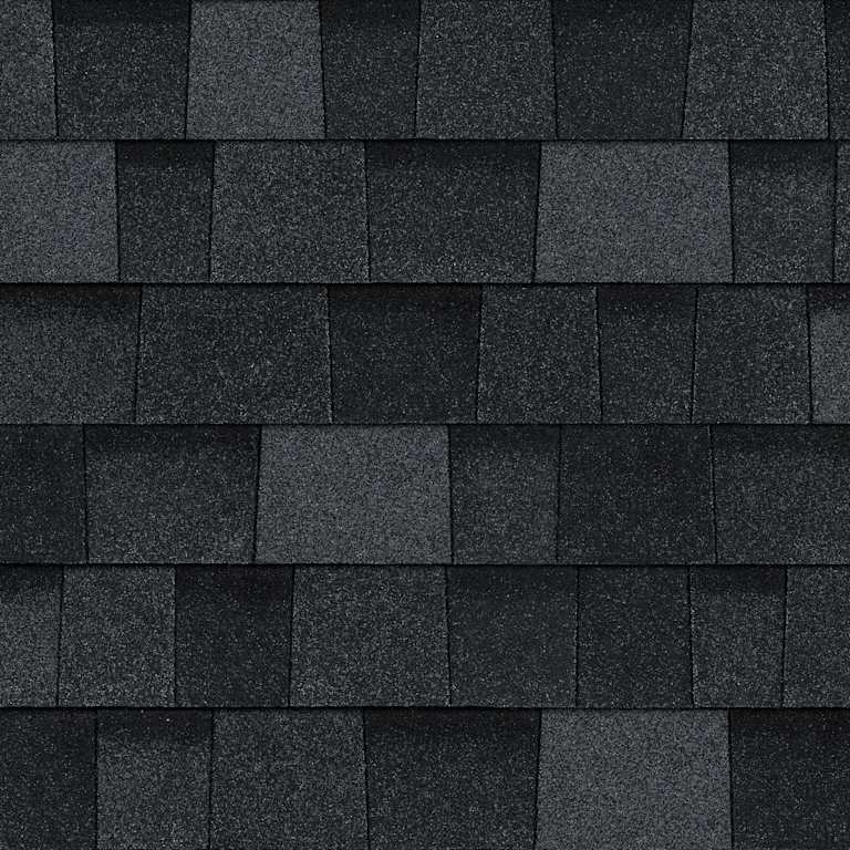 Owens Corning Duration shingles — Onyx Black