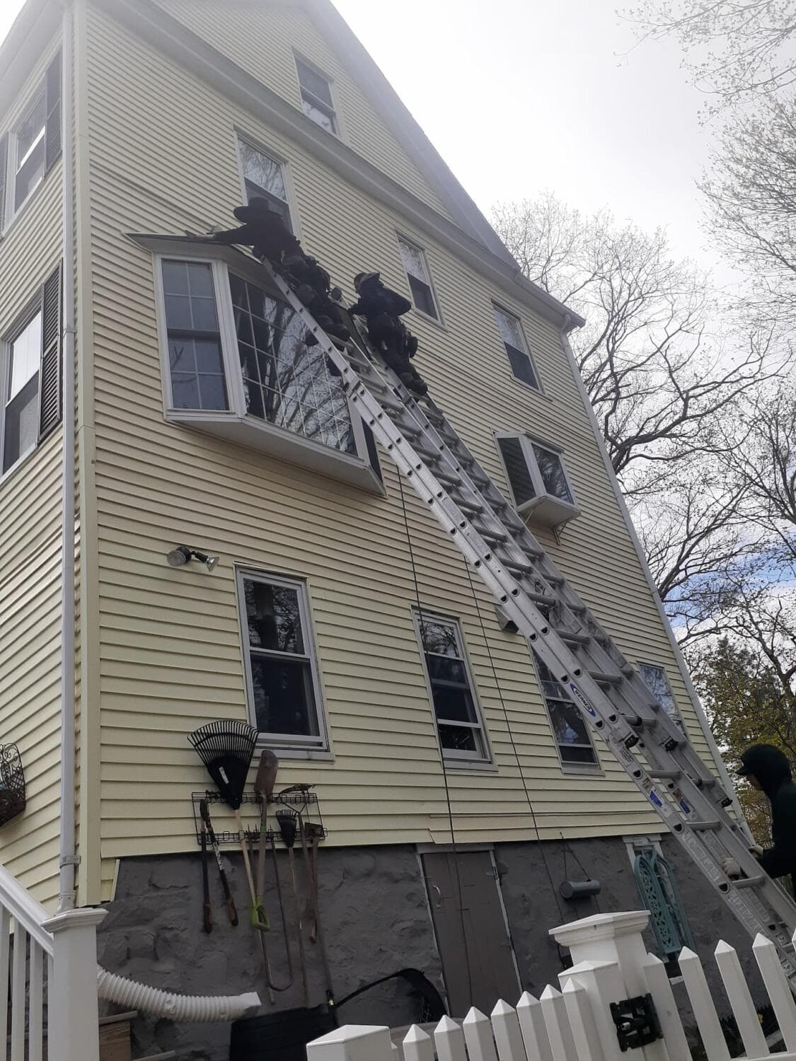 Exterior project in Melrose
